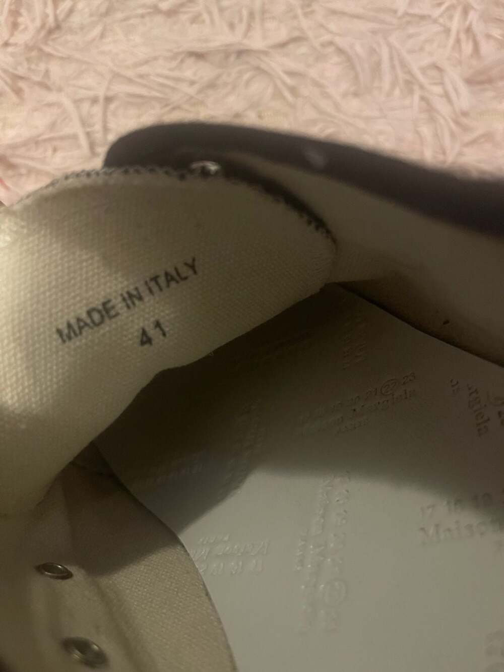 Maison Margiela Canvas Tabi Low Sneakers Black - Picture 6 of 6
